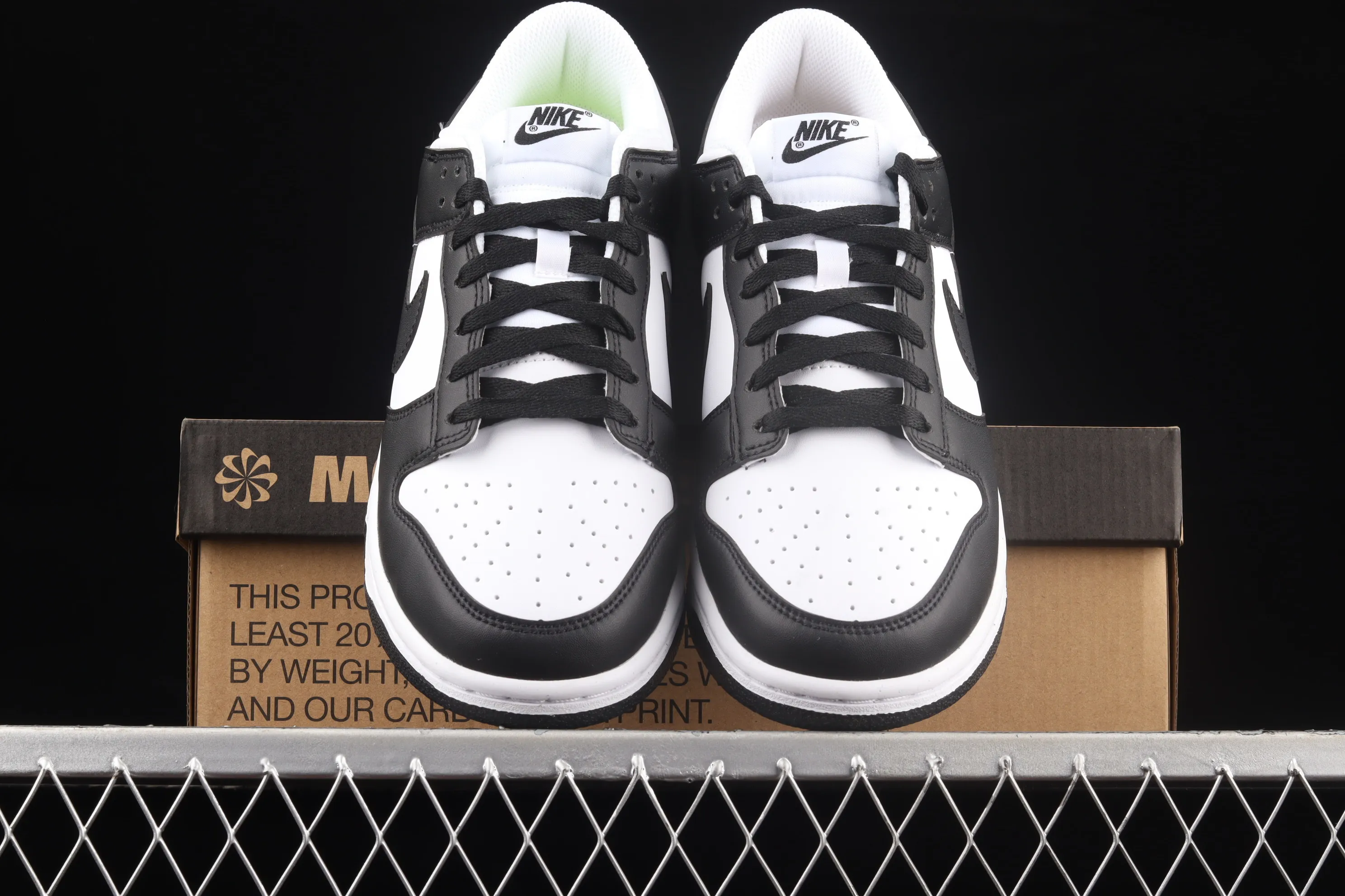 All categories Nk SB Dunk series Nk SB Dunk Low low-top sneakers Nk Dunk Low Next Nature "White/Black" new environmentally friendly series black and white Panda 2.0 casual skate shoes DD1873-102